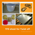 JIS3315 standard Tin free steel sheet for ink draw cans